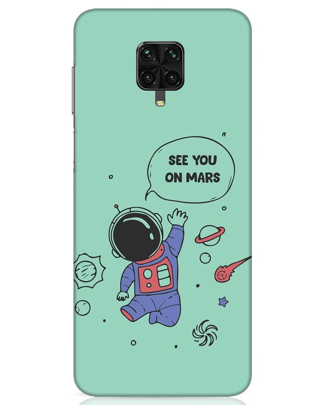 Shop Trip To Mars Designer Hard Cover for Xiaomi Poco M2 pro-Front