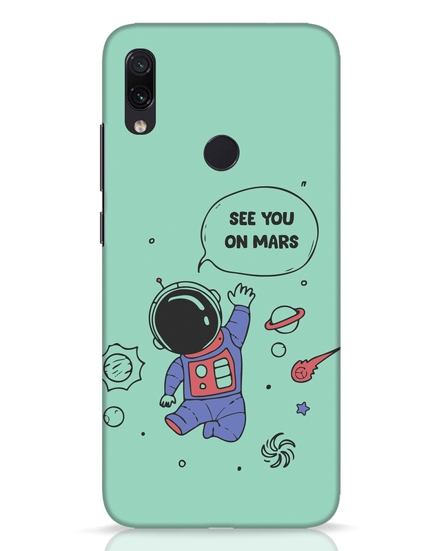 Shop Trip To Mars Designer Hard Cover for Xiaomi Redmi Note 7 Pro-Front