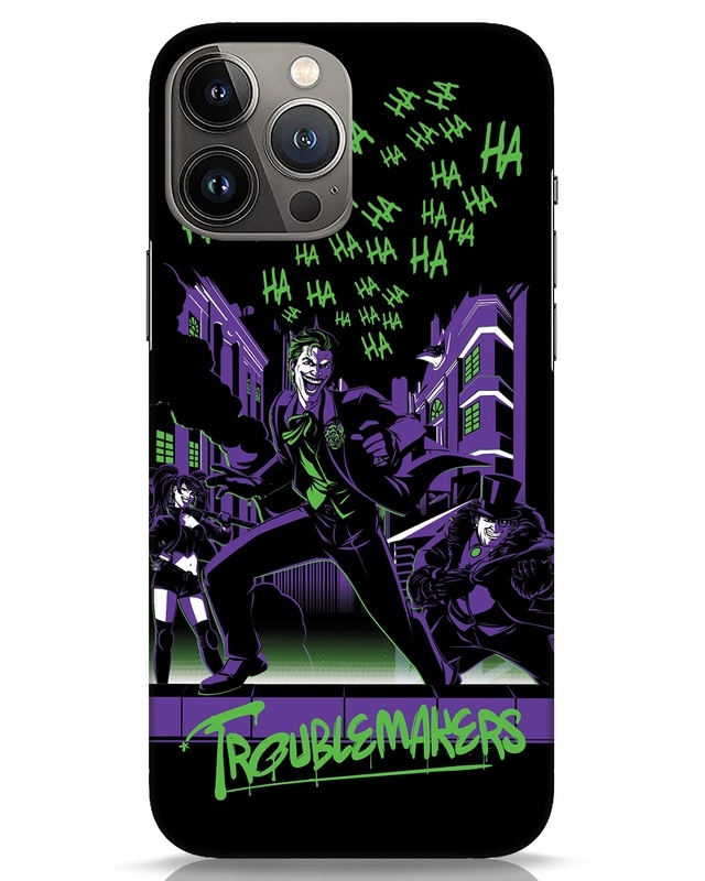 Shop Troublemakers Trio Designer Hard Cover for Apple iPhone 13 Pro Max-Front