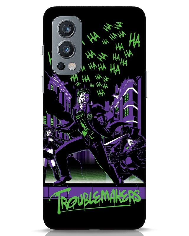 Shop Troublemakers Trio Designer Hard Cover for OnePlus Nord 2-Front