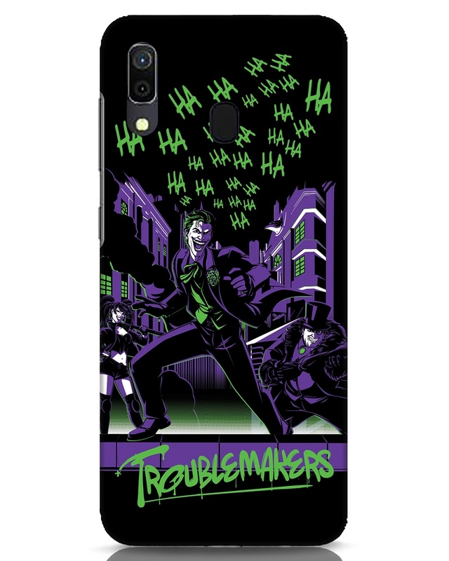 Shop Troublemakers Trio Designer Hard Cover for Samsung Galaxy A30-Front