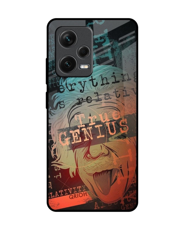 Shop True Genius Premium Glass Case for Redmi Note 12 Pro+ 5G (Shock Proof, Scratch Resistant)-Front