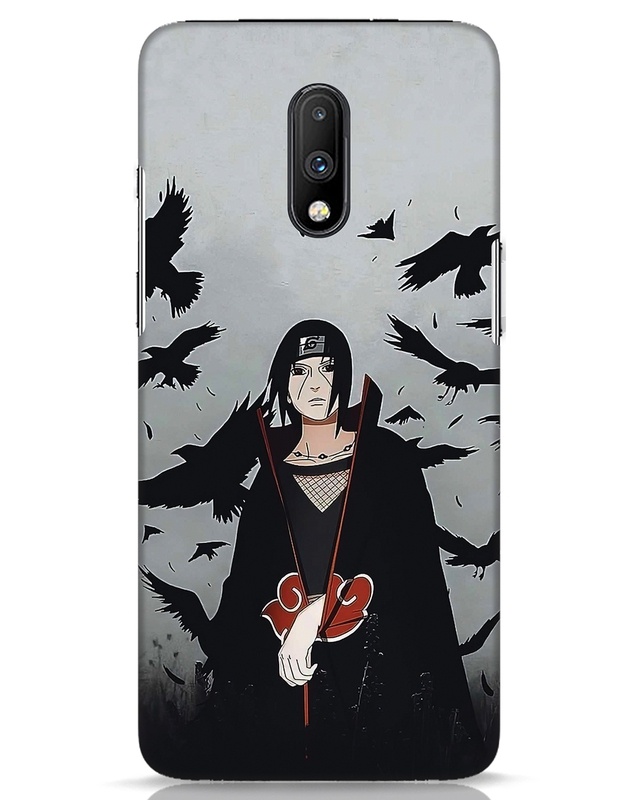Shop Uchiha Itachi Designer Hard Cover for OnePlus 7-Front