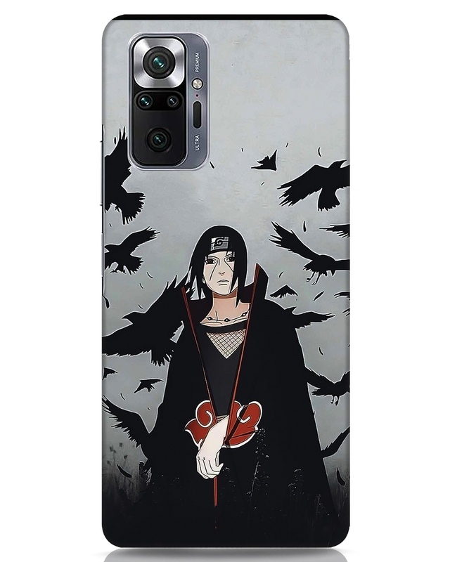 Shop Uchiha Itachi Designer Hard Cover for Xiaomi Redmi Note 10 Pro-Front