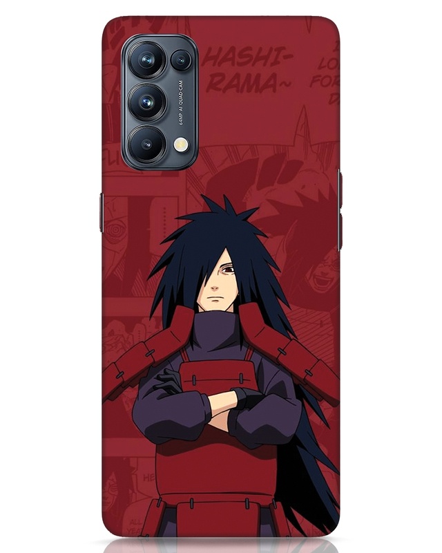 Shop Uchiha Madara Designer Hard Cover for Oppo Reno 5 Pro-Front