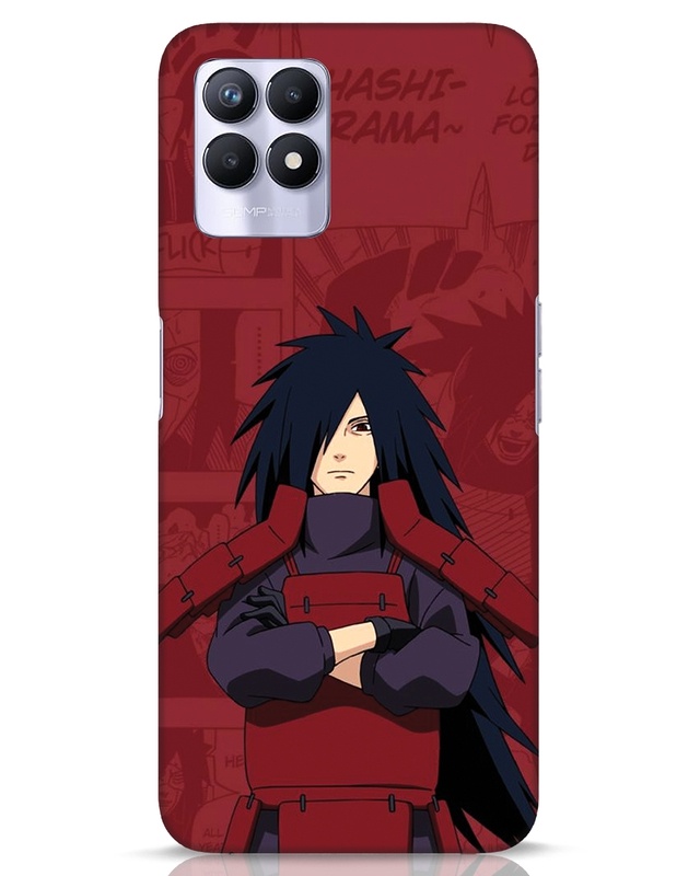 Shop Uchiha Madara Designer Hard Cover for Realme 8i-Front