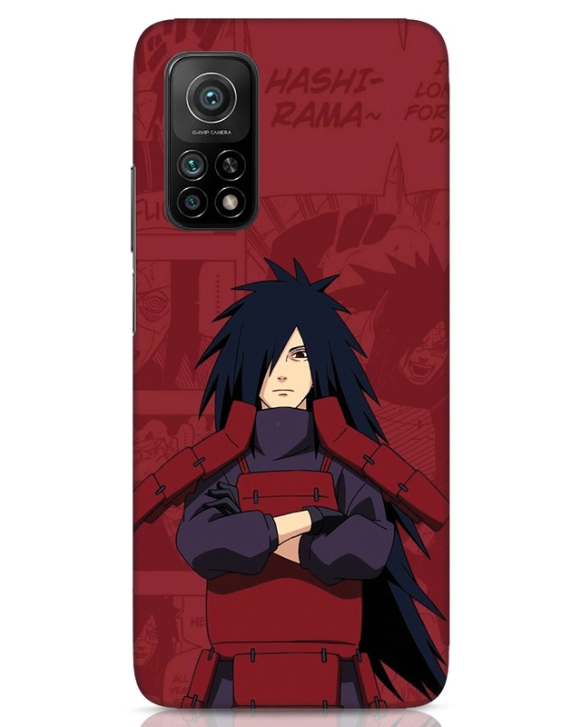 Shop Uchiha Madara Designer Hard Cover for Xiaomi Mi 10T-Front