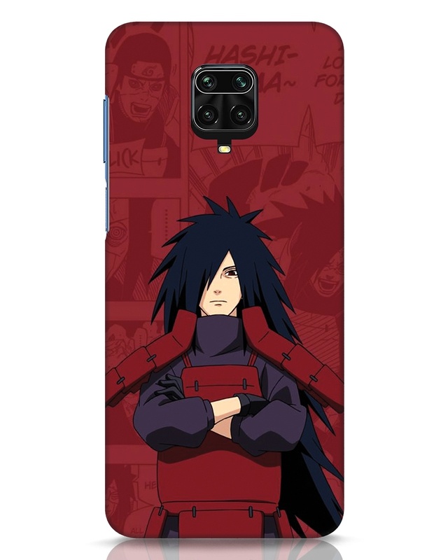 Shop Uchiha Madara Designer Hard Cover for Xiaomi Redmi Note 9 Pro-Front