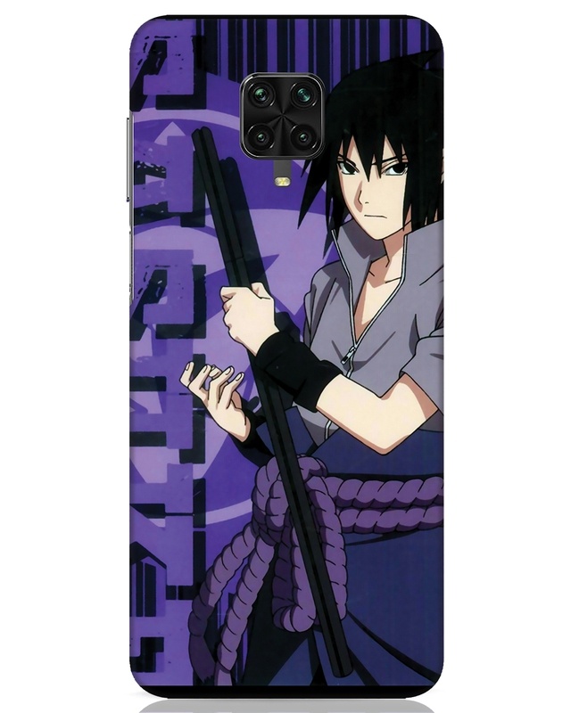 Shop Uchiha Sasuke Designer Hard Cover for Xiaomi Poco M2 pro-Front
