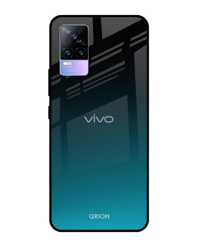 Shop Ultramarine Printed Premium Glass Cover for Vivo Y73 (Shockproof, Light Weight)-Front