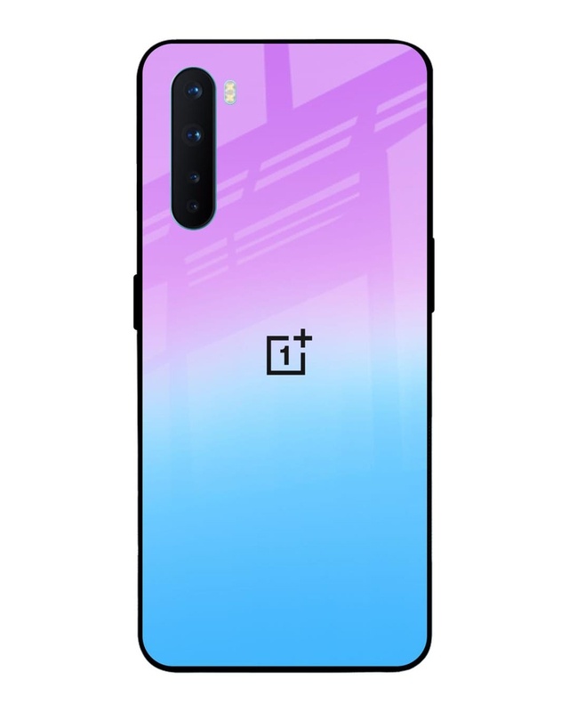 Shop Unicorn Pattern Premium Glass Case for OnePlus Nord(Shock Proof, Scratch Resistant)-Front