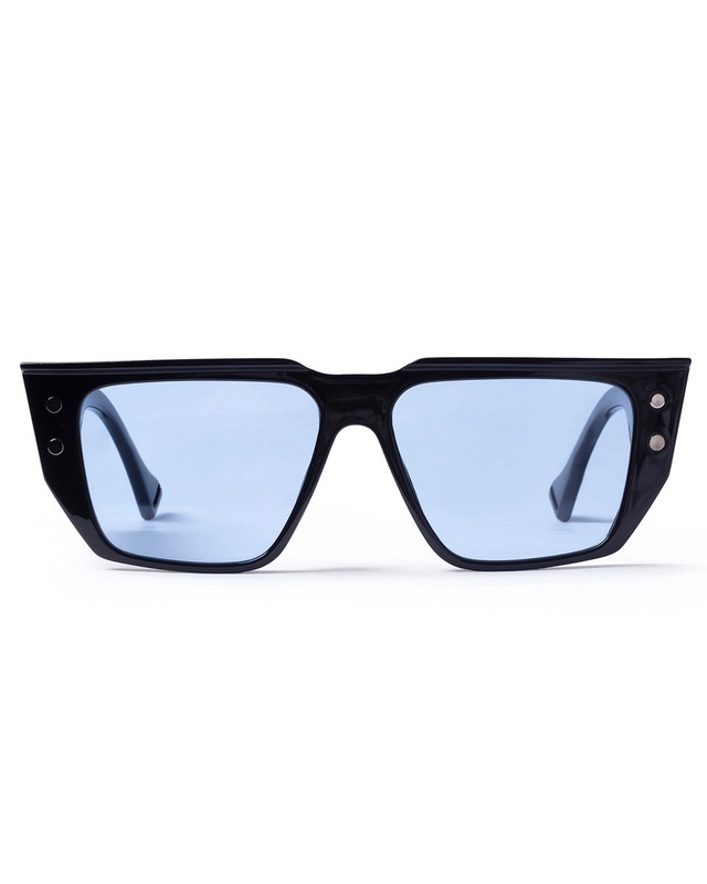 Shop Unisex Blue Wayfarer UV Protected Lens Sunglasses-Front