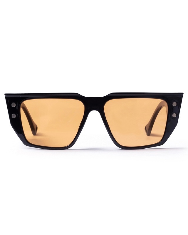 Shop Unisex Orange Wayfarer UV Protected Lens Sunglasses-Front