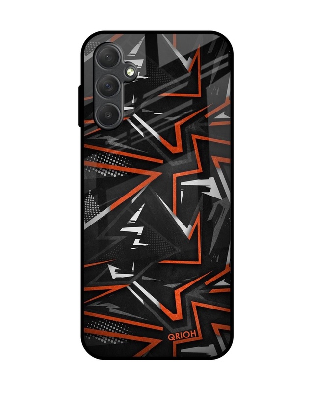 Shop Vector Art Premium Glass Case for Samsung Galaxy M14 5G (Shock Proof, Scratch Resistant)-Front