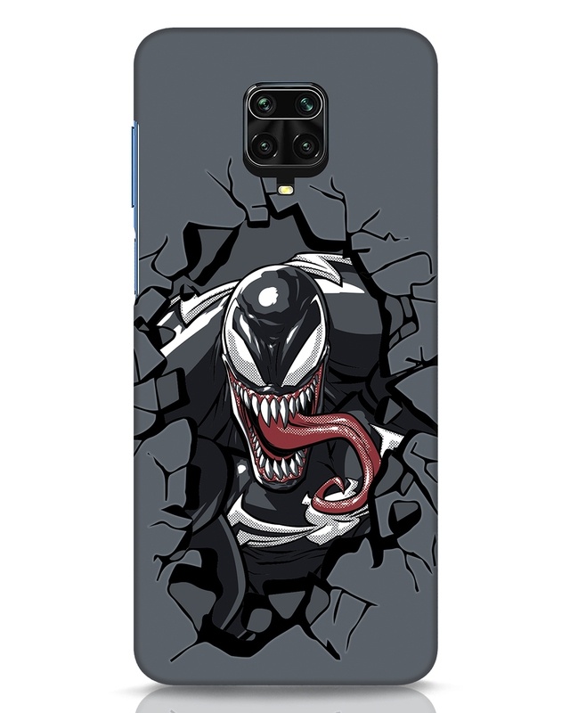 Shop Venom Anti-Hero Designer Hard Cover for Xiaomi Redmi Note 9 Pro Max-Front