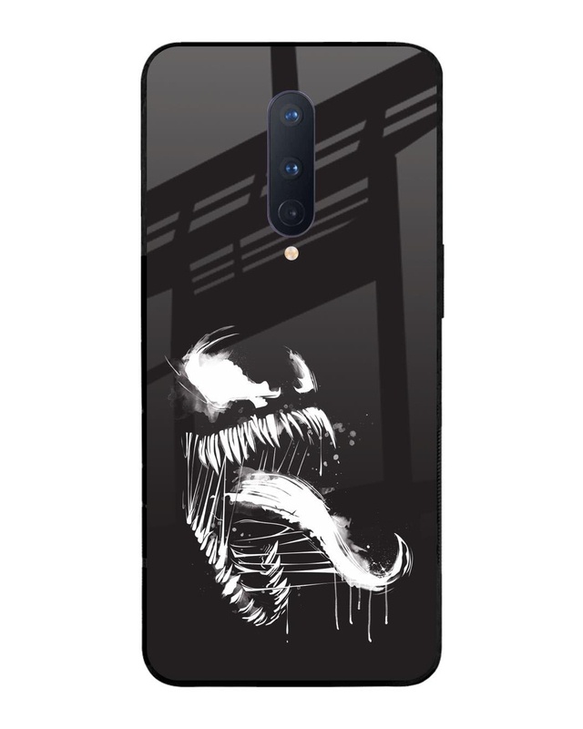 Shop Venom Premium Glass Cover for OnePlus 8-Front