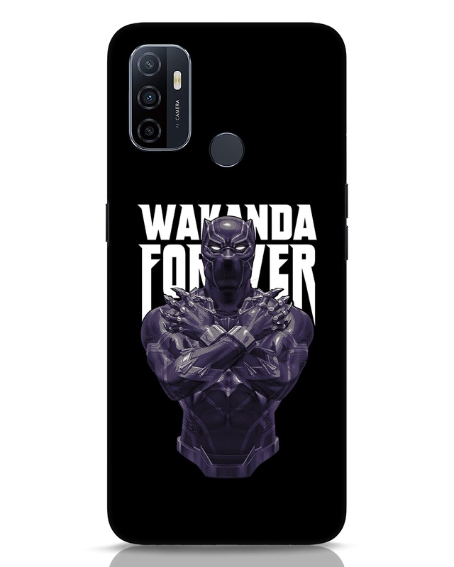 Shop Wakanda King Designer Hard Cover for Oppo A53-Front