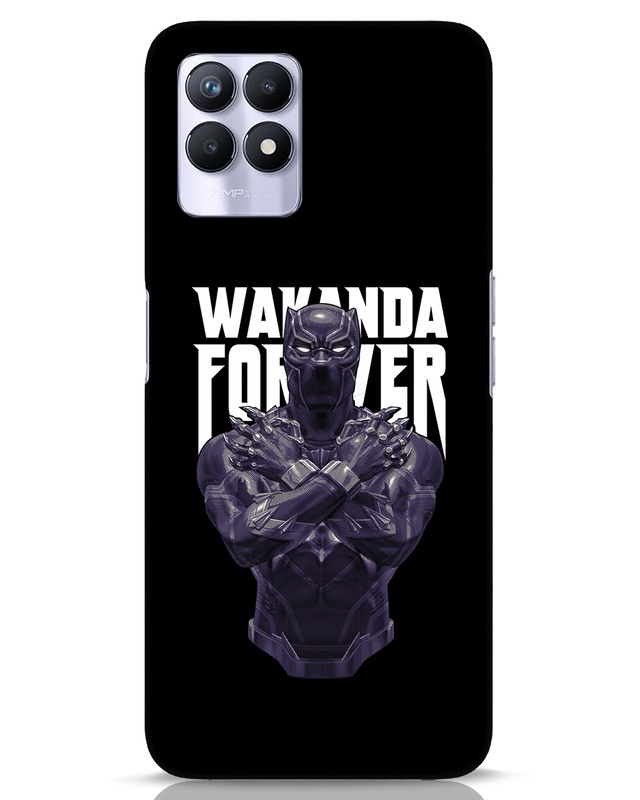 Shop Wakanda King Designer Hard Cover for Realme 8i-Front