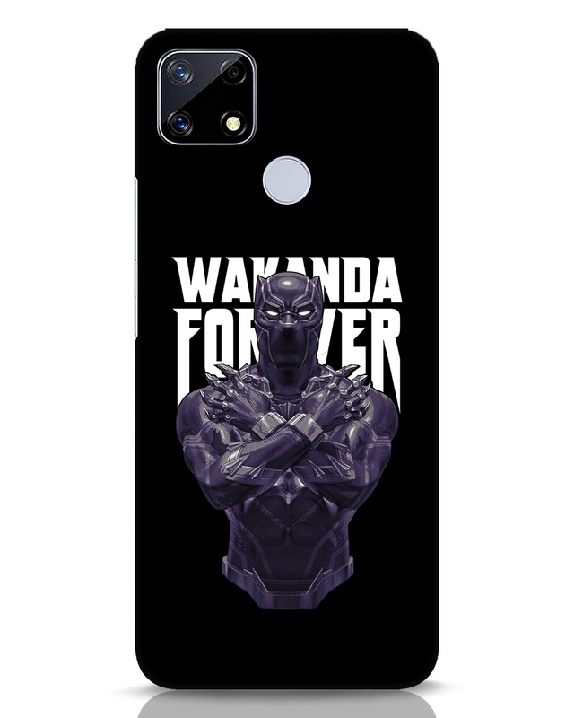Shop Wakanda King Designer Hard Cover for Realme Narzo 20-Front