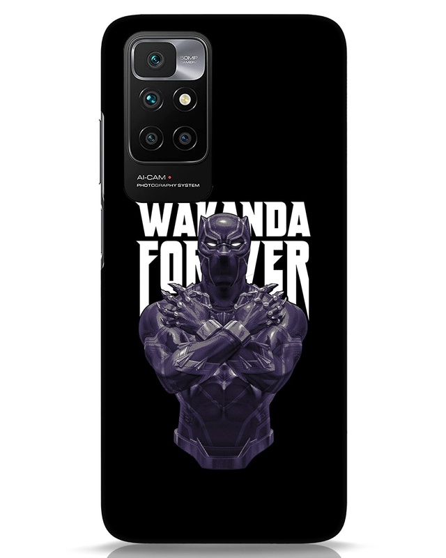 Shop Wakanda King Designer Hard Cover for Xiaomi Redmi 10 Prime-Front