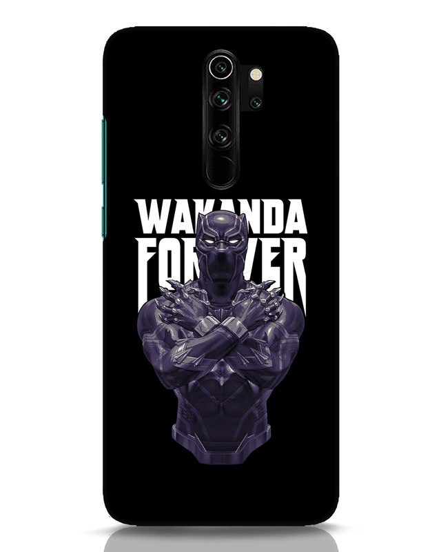 Shop Wakanda King Designer Hard Cover for Xiaomi Redmi Note 8 Pro-Front