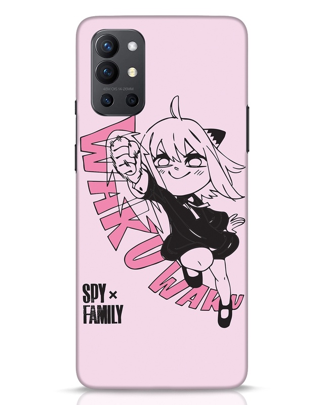 Shop Waku Waku Designer Hard Cover for OnePlus 9R-Front
