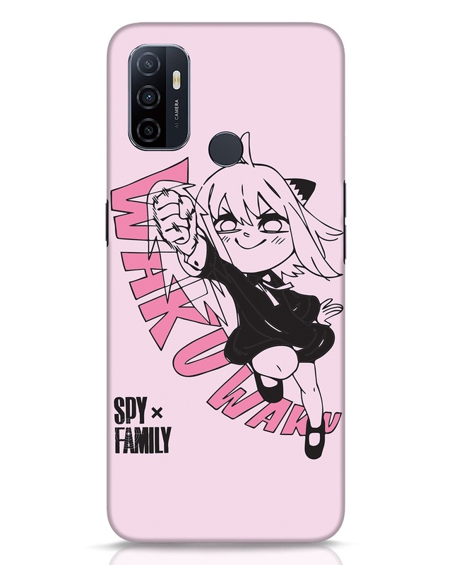 Shop Waku Waku Designer Hard Cover for Oppo A53-Front