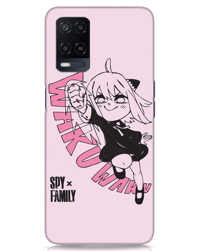 Shop Waku Waku Designer Hard Cover for Oppo A54-Front