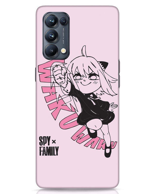 Shop Waku Waku Designer Hard Cover for Oppo Reno 5 Pro-Front