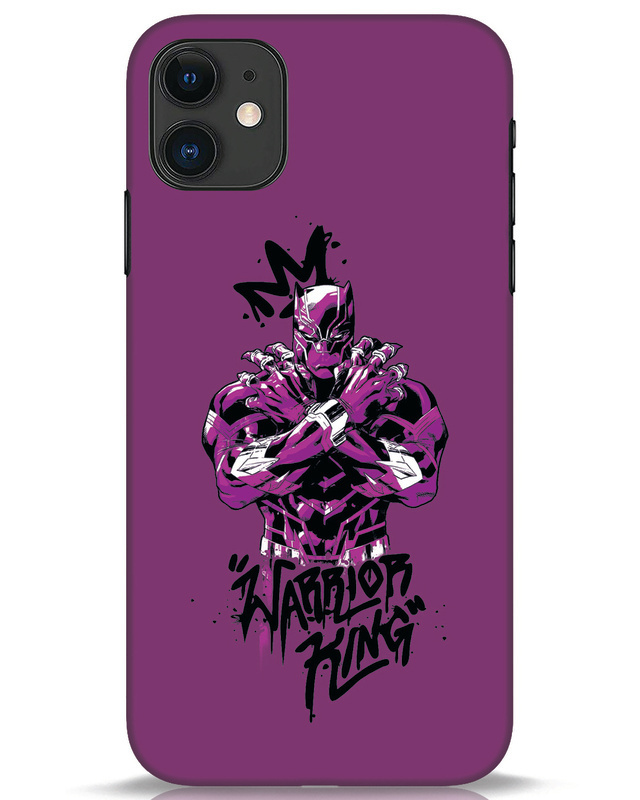 Shop Warrior King Designer Hard Cover for Apple iPhone 11-Front