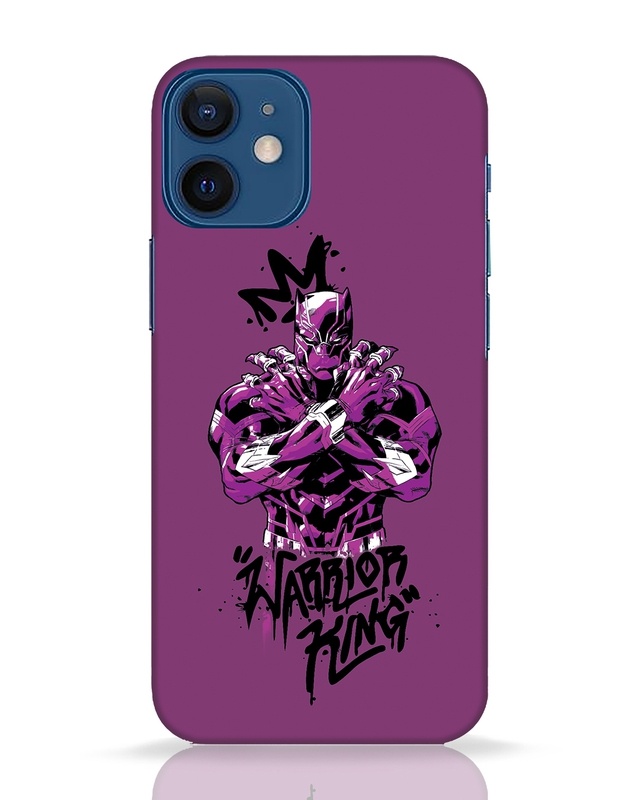 Shop Warrior King Designer Hard Cover for Apple iPhone 12 Mini-Front