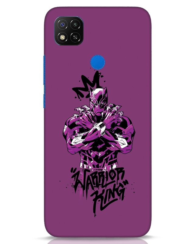 Shop Warrior King Designer Hard Cover for Xiaomi Redmi 9-Front