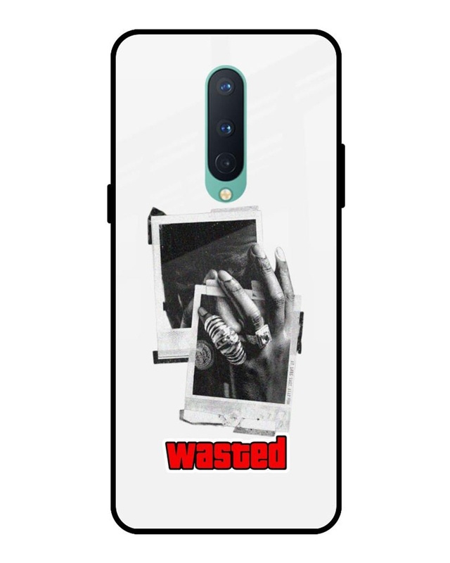 Wasted Premium Glass Cover for OnePlus 8