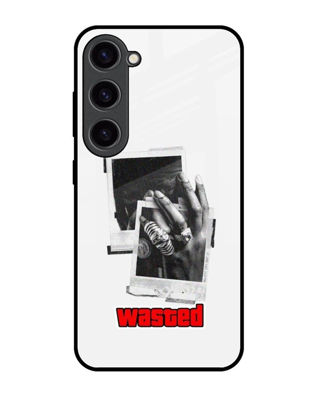 Wasted Premium Glass Cover for Samsung Galaxy S23 5G