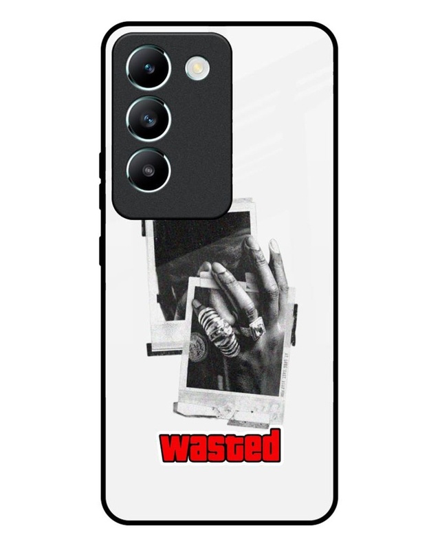 Wasted Premium Glass Cover for Vivo Y200e 5G