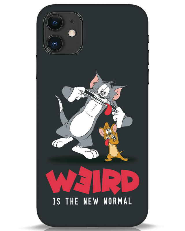 Shop Weird Tom & Jerry Designer Hard Cover for Apple iPhone 11-Front