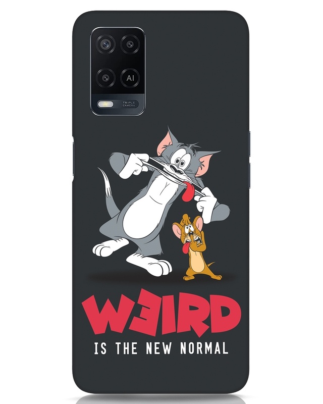 Shop Weird Tom & Jerry Designer Hard Cover for Oppo A54-Front