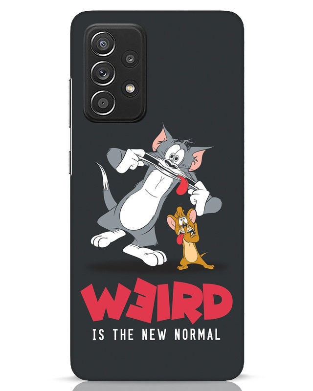 Shop Weird Tom & Jerry Designer Hard Cover for Samsung Galaxy A52-Front