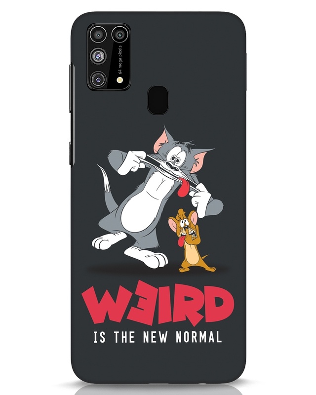 Shop Weird Tom & Jerry Designer Hard Cover for Samsung Galaxy M31-Front