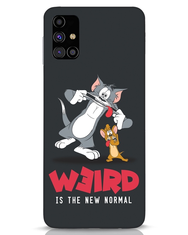 Shop Weird Tom & Jerry Designer Hard Cover for Samsung Galaxy M31s-Front