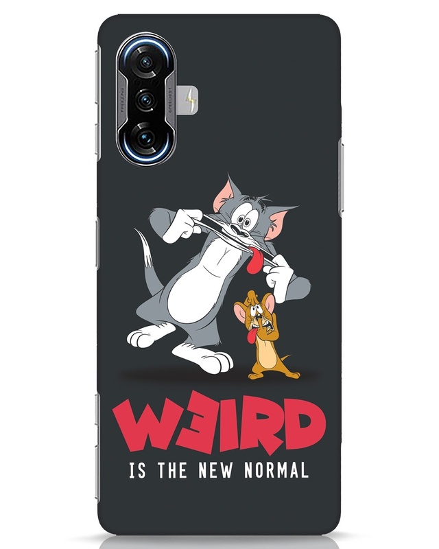 Shop Weird Tom & Jerry Designer Hard Cover for Xiaomi POCO F3 GT-Front