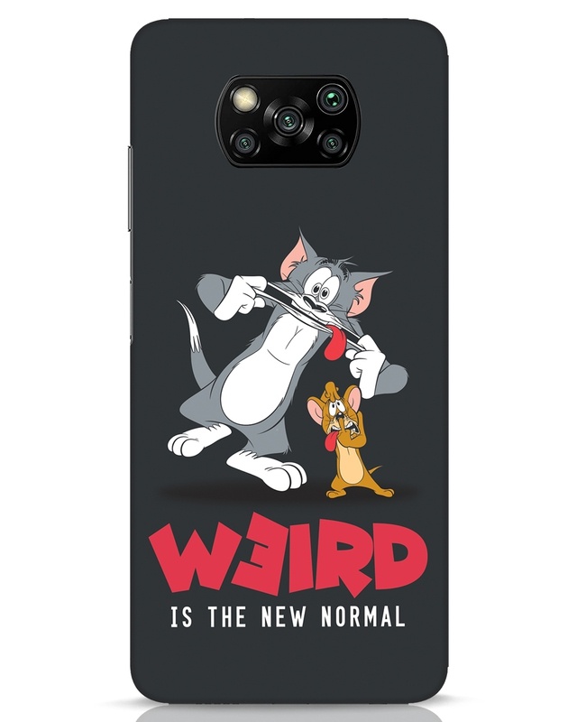 Shop Weird Tom & Jerry Designer Hard Cover for Xiaomi Poco X3 Pro-Front