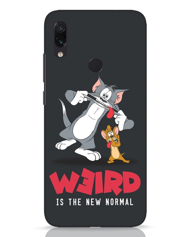 Shop Weird Tom & Jerry Designer Hard Cover for Xiaomi Redmi Note 7 Pro-Front
