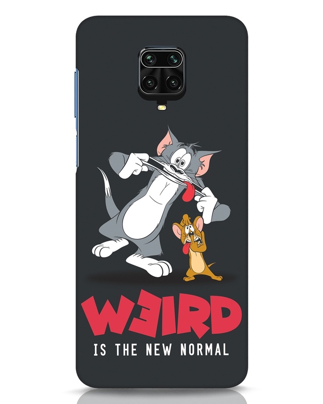 Shop Weird Tom & Jerry Designer Hard Cover for Xiaomi Redmi Note 9 Pro Max-Front