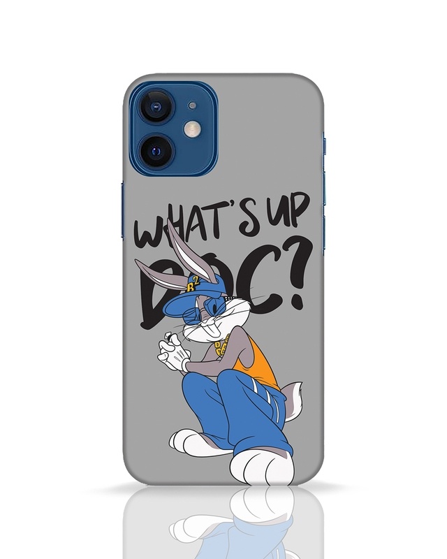 Shop Whats Up Bugs Bunny Designer Hard Cover for Apple iPhone 12 Mini-Front