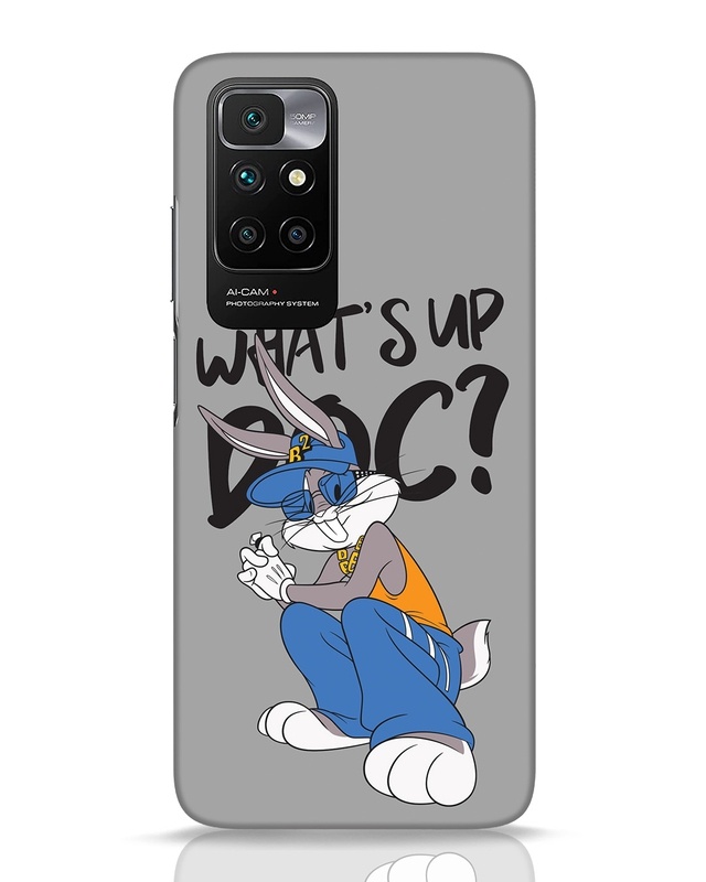 Shop Whats Up Bugs Bunny Designer Hard Cover for Xiaomi Redmi 10 Prime-Front
