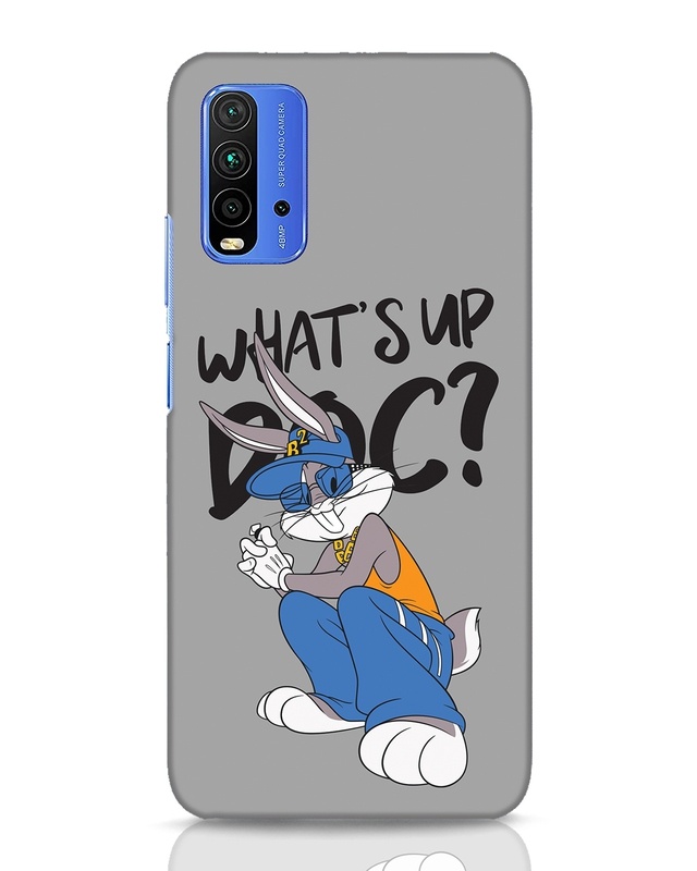 Shop Whats Up Bugs Bunny Designer Hard Cover for Xiaomi Redmi 9 Power-Front
