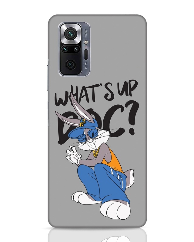 Shop Whats Up Bugs Bunny Designer Hard Cover for Xiaomi Redmi Note 10 Pro Max-Front