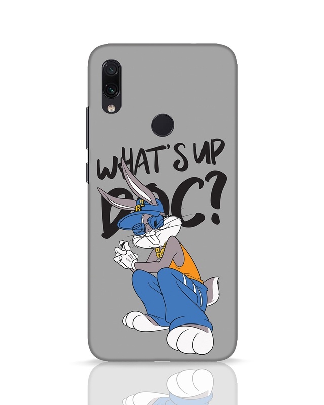 Shop Whats Up Bugs Bunny Designer Hard Cover for Xiaomi Redmi Note 7 Pro-Front
