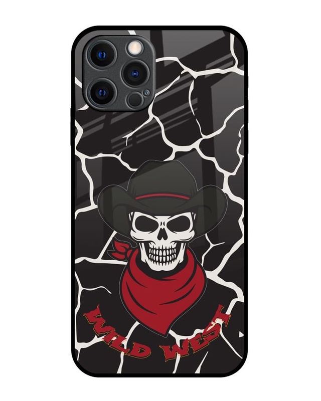 Shop Wild West Premium Glass Cover for Apple iPhone 12 Pro Max-Front